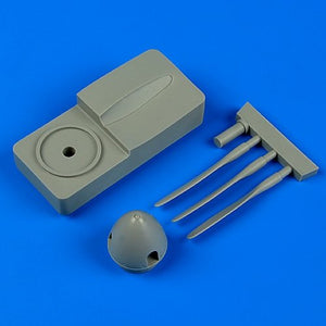 Hélice de Havilland Quickboost QB48625 pour Spitfire Mk.I, avec outil, Airfix 1/48