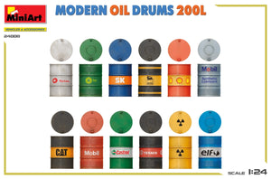 MiniArt 24008 MODERN OIL DRUMS 200L 1/24 – imagen 3