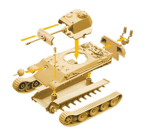 Italeri 34104 PANTHER - WoT - Easy to Build 1/72 – Bild 5