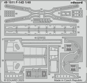 Eduard 491511 F-14D GREAT WALL HOBBY 1/48 – image 2