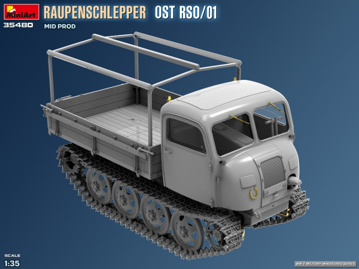 Miniart 35480 Raupenschlepper Ost RSO/01 Mid Prod. 1/35 – zdjęcie 11