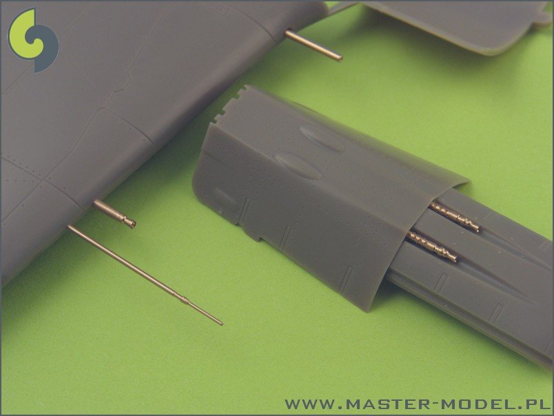 Master AM-48-017 Fw 190 A2 - A5 armament set (MG 17 barrel tips, MG FF barrels, MG 151 barrels in fairings) &amp;amp; Pitot Tube (1/48) – imagen 3