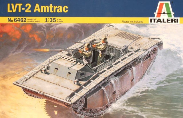Italeri 6462 LVT-2 AMTRAC 1/35