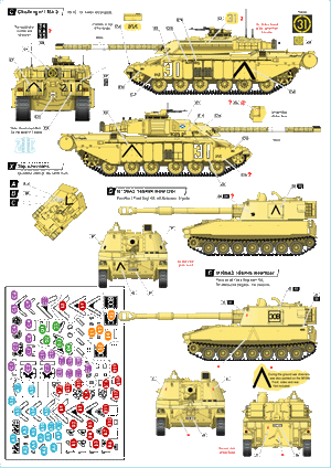Star Decals 72-A1010 Desert Storm 1991 (1) 1/72 – imagen 2