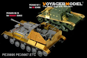 Voyager Model PE35695 WWII Russian SU-76 Self-Propeller Gun basic For MiniArt 35053 1/35 – immagine 8