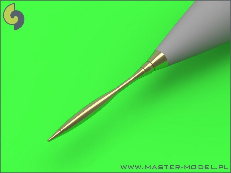 Master AM-48-076 Dassault Mirage F.1 - Pitot Tube &amp;amp; Angle Of Attack probe (1/48) – image 2