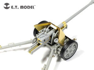 ET Model E35-071 WWII German 7.5cm Pak 40 Anti-Tank Gun (For DRAGON Kit) (1/35) – obrázek 4