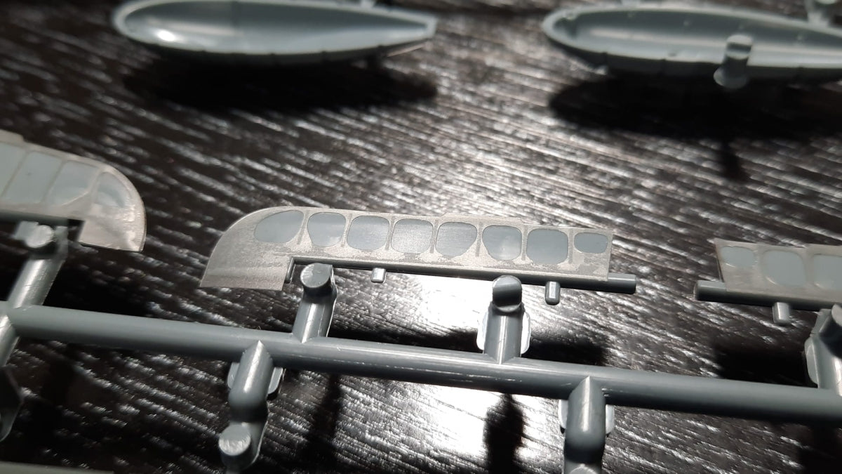 Omask 64009 Bf Fw 190 A2/3/4 masks for control surfaces (for Eduard) 1/48 – Bild 4