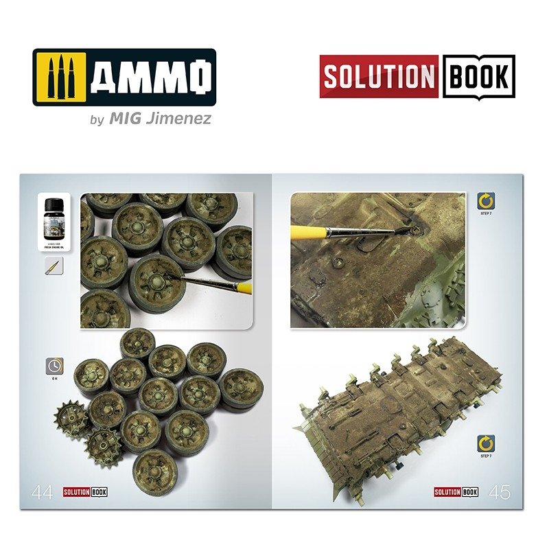 Ammo of Mig 6518 SOLUTION BOOK HOW TO PAINT MODERN RUSSIAN TANKS (Multilingual) – obrázek 2