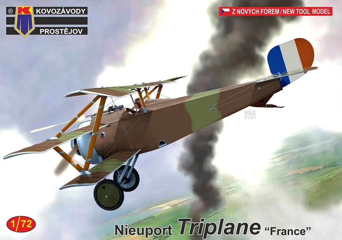 Kovozavody Prostejov KPM0256 Nieuport Triplane “France” 1/72
