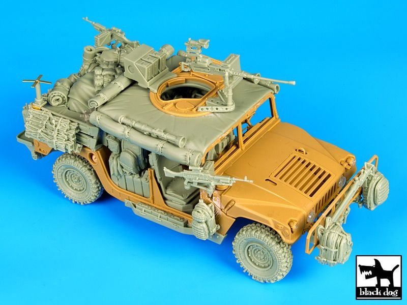 Black Dog T35076 HUMVEE Special forces conversion set 1/35 – imagen 5