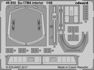 Eduard 49855 Su-17M4 interior HOBBY BOSS 1/48 – Bild 2