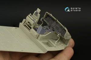 Quinta Studio QD+35108 MH-60L 3D-Printed &amp;amp; colored Interior on decal paper (Kitty Hawk) (with 3D-printed resin parts) 1/35 – Bild 11