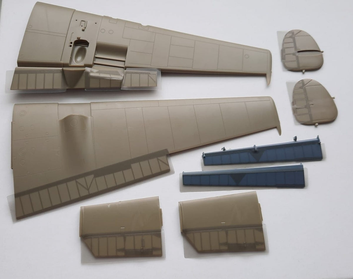 Omask 64002 Bf 110 masks for control surfaces (for Eduard) 1/48 – obrázek 3
