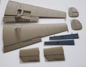 Omask 64002 Bf 110 masks for control surfaces (for Eduard) 1/48 – obrázek 3
