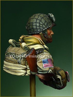 Young Miniatures YM1824 US Paratroopers 82nd Airborne Normandy 1944 1/10 – imagen 2