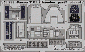 Eduard 73298 Gannet T. Mk.2 interior 1/72 TRUMPETER – Bild 2