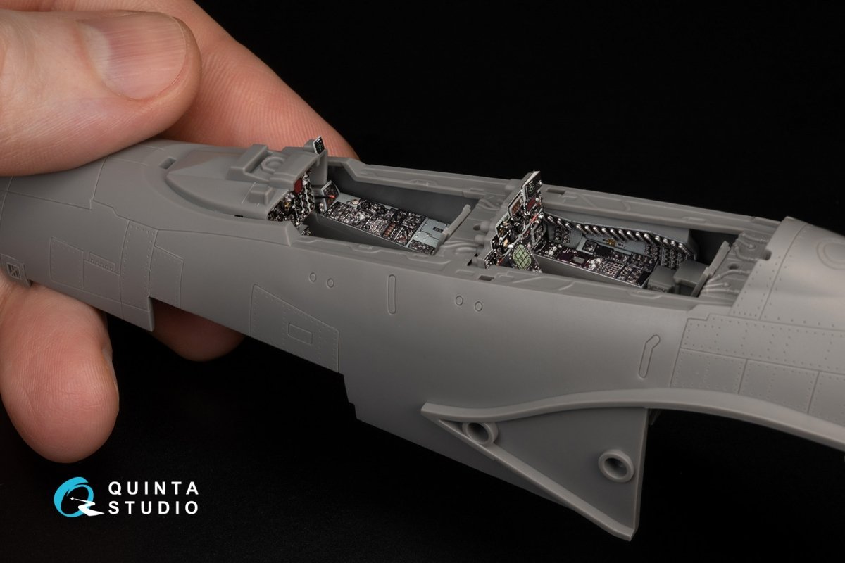 Quinta Studio QDS-48371 F-4E with DMAS 3D-Printed &amp;amp; colored Interior on decal paper (Meng) (Small version) 1/48 – image 13