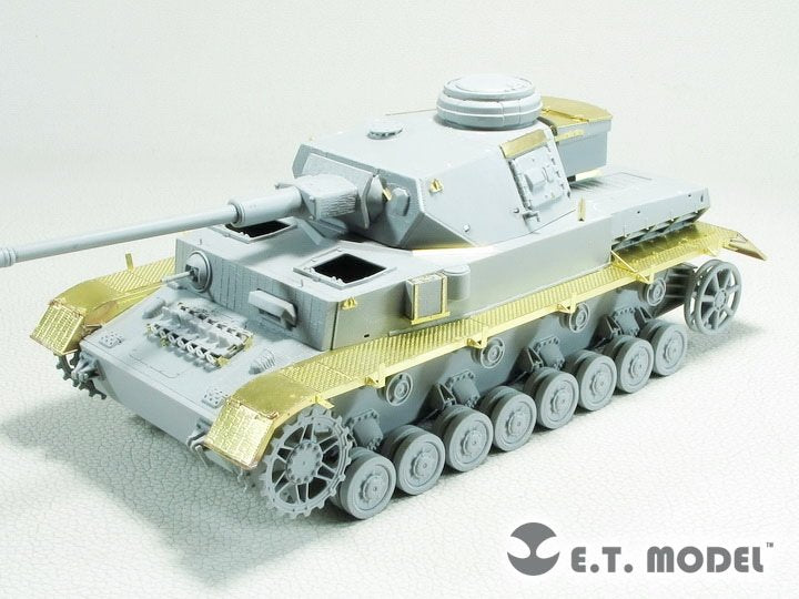 ET Model EA35-126 WWII German Pz.Kpfw.IV Ausf.H Fender (Mid Production) For DRAGON 1/35