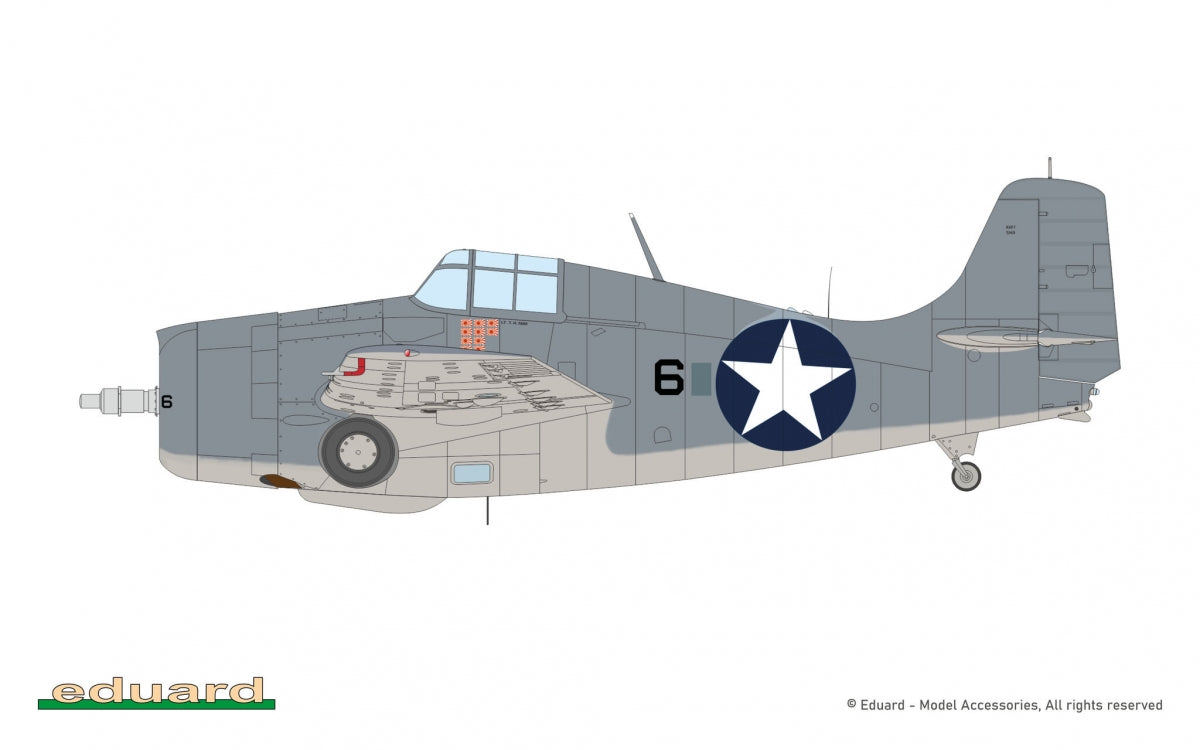 Eduard 84204 F4F-4 Wildcat Late - The Weekend Edition 1/48 – obrázek 6