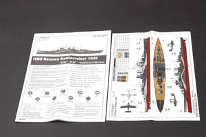Trumpeter 05765 HMS Renown (1945) 1/700 – obrázek 3