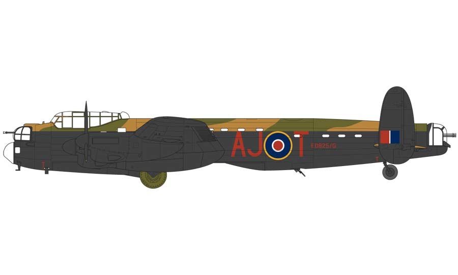 Airfix 09007 Avro Lancaster B.III &amp;#39;Dambusters&amp;#39; (Anniversary Edition) 1/72 – image 3