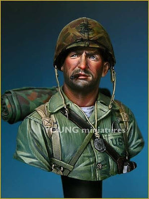 Young Miniatures YM1813 SUSMC IWOJIMA 1945 1/10 – obrázek 6