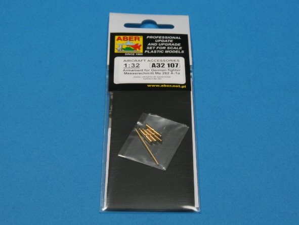 Aber A32107 Armament for german fighter Me 262 A-1a 1/32 – immagine 5