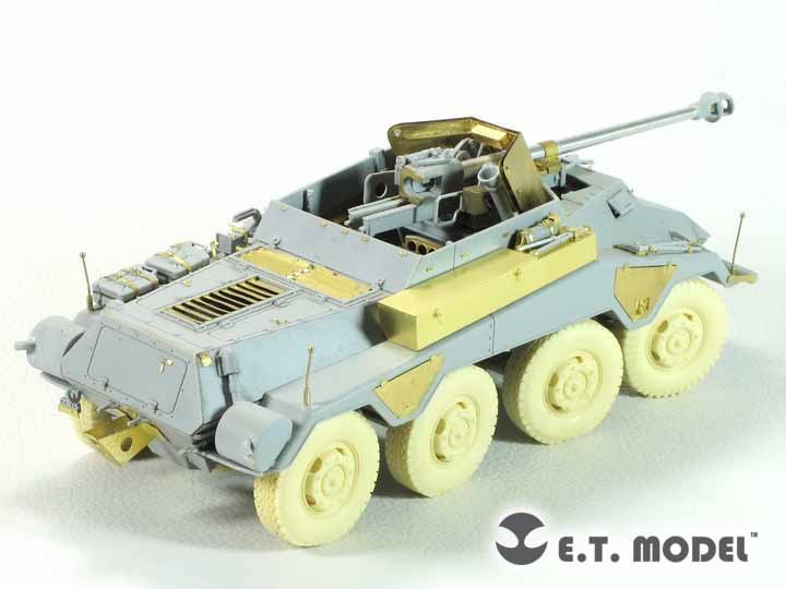 ET Model E35-243 WWII German Sd.Kfz.234/4 PANZERSPAHWAGEN (For DRAGON Kit) (1/35) – obrázek 5