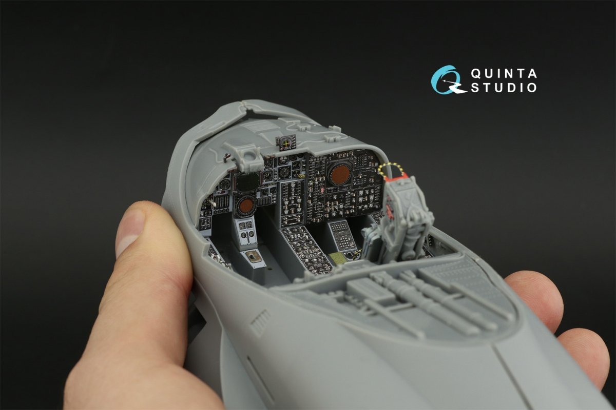 Quinta Studio QD32108 A-6A Intruder 3D-Printed &amp;amp; colored Interior on decal paper (Trumpeter) 1/32 – Bild 2