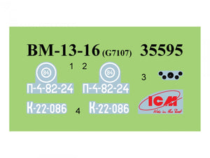 ICM 35595 BM-13-16 on G7107 base 1/35 – immagine 11