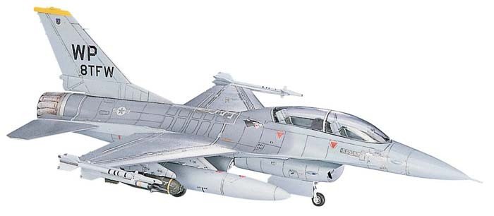 Hasegawa D14 F-16B Plus F.Falcon 1/72 – Bild 2