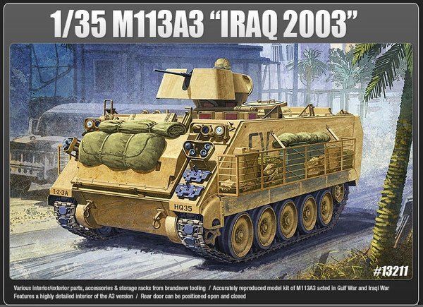 Academy 13211 M113A3 IRAQ 2003 1/35