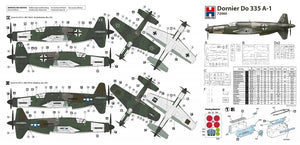 Hobby 2000 72060 Dornier Do 335 A-1 Pfeil (DRAGON + CARTOGRAF + MASKS) 1/72 – image 2