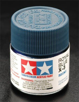 Tamiya X3 Royal Blue (81503) Acrylic paint 10ml – Bild 3