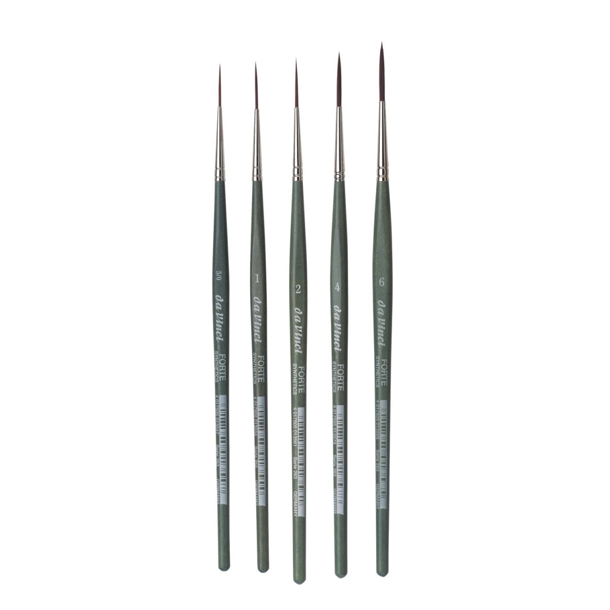 da Vinci 263-5/0 Forte round synthetic brush size 5/0 – immagine 2