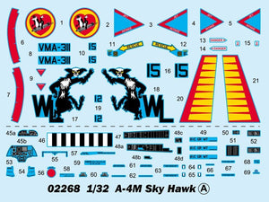 Trumpeter 02268 A-4M Skyhawk 1/32 – imagen 6