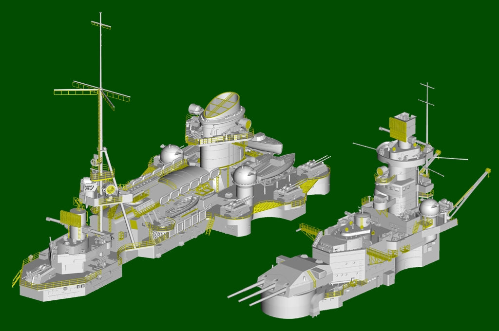 Trumpeter 05361 German Scharnhorst Battleship 1/350