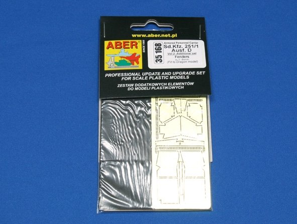 Aber 35168 Sd.Kfz.251/1 ausf.D part 2 fenders (DRA) (1/35) – image 3