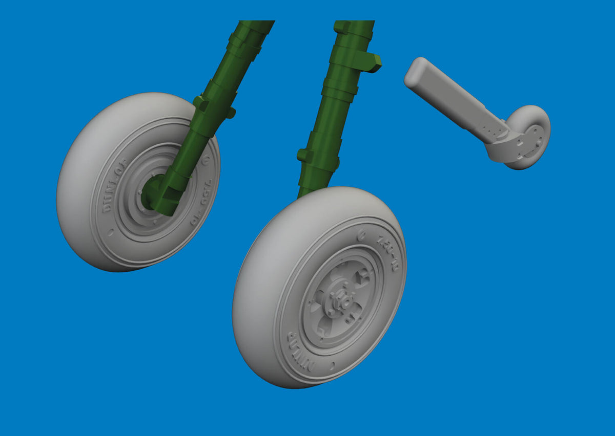Eduard SIN67238 Supermarine Spitfire Mk.Vb - Big Sin Set with Fishtail Exhausts for EDUARD 1/72 – imagen 4