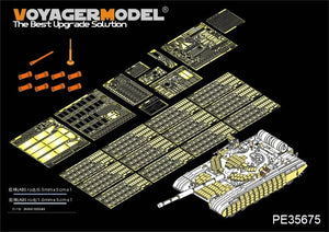 Voyager Model PE35675 Modern Russian T-64 BV MBT (smoke discharger include) (For TRUMPETER 05522) 1/35