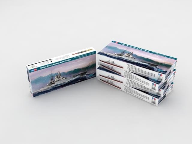 Hobby Boss 86502 Croiseur lourd italien Pola (1/350) – image 4
