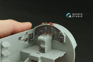 Quinta Studio QD32233 Boeing B-17E/F Pilot&amp;#39;s cockpit. 3D-Printed colored Interior on decal paper (HK models) 1/32 – Bild 7