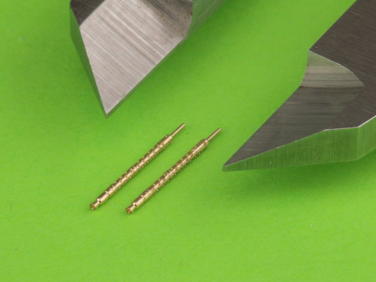 Master GM-72-024 MG-34 (7.92mm) - German machine gun barrels - version with drilled cooling jacket - used by infantry and on early tanks (2pcs) 1/72 – image 3