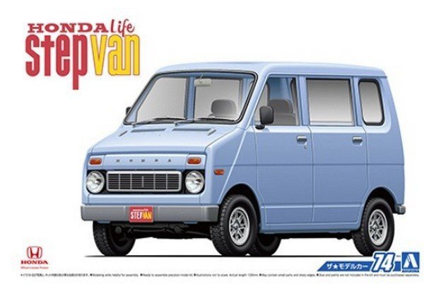 Aoshima 05571 Honda VA Life Step Van &amp;#39;74 1/20