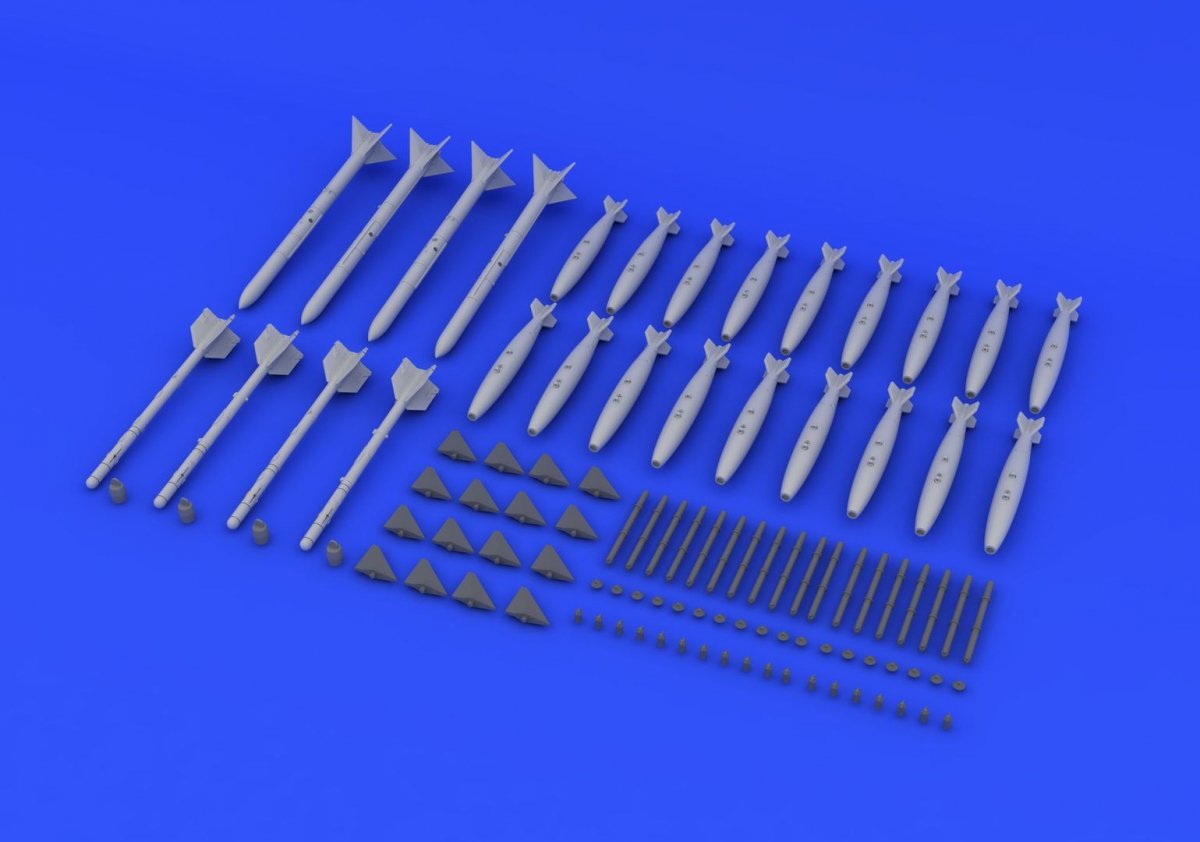 Eduard 672089 F-4 armament 1/72 – immagine 3
