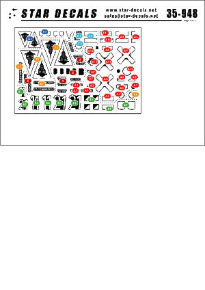 Star Decals 35-948 Guerres africaines modernes 3 1/35 – image 2