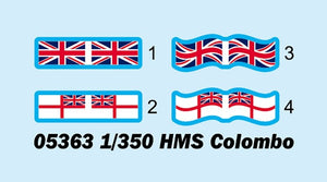 Trumpeter 05363 HMS Colombo 1/350 – Bild 4