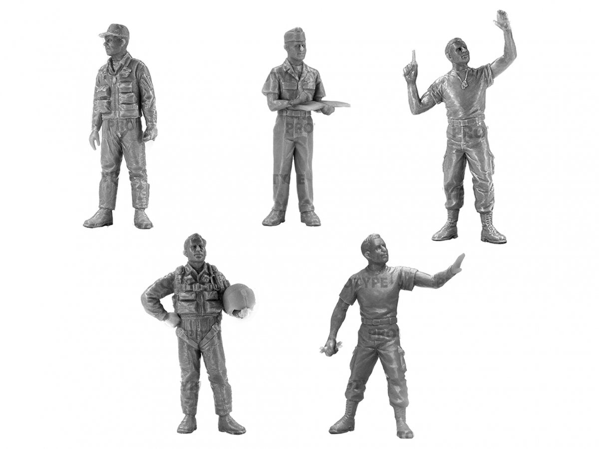 ICM DS4803 Vietnam USAF Airfield (OV-10A + O-2 + 5 figures) 1/48 – Bild 4