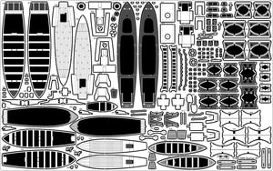 Pontos 23007F1 HMS RODNEY 1942 Detail Up Set 1/200 – image 28